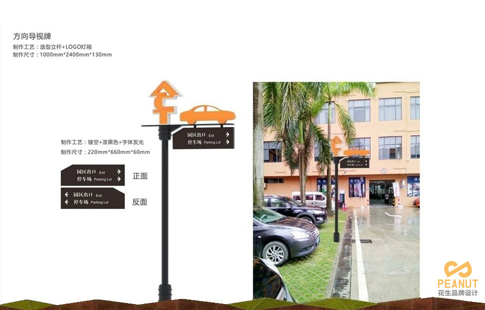 廣州導視系統設計|廣州ACT汽車小鎮導視系統設計